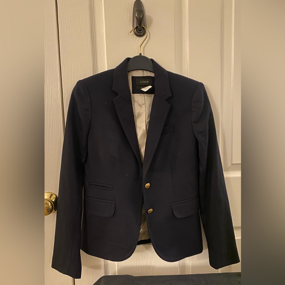 J.Crew Schoolboy Blazer - Dark Navy